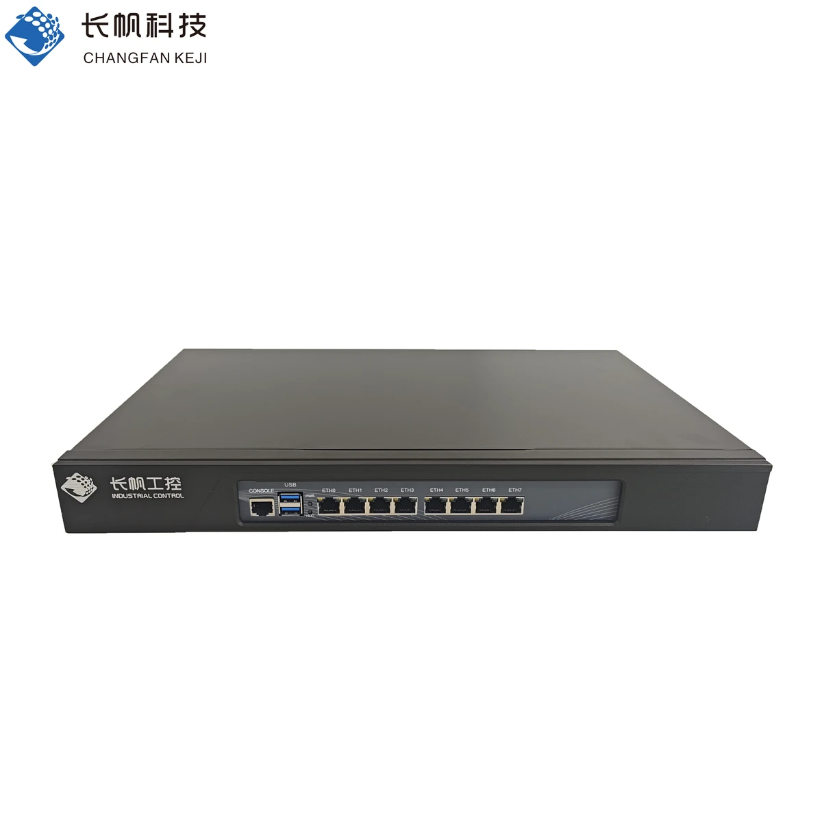 Changfan Technology CF-3210-8L Eight-port 1U Rack-mounted Network Security Industrial Control Machine