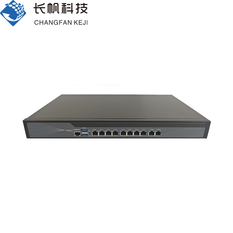 长帆科技CF-4417-10L十网口1U机架式网安工控机