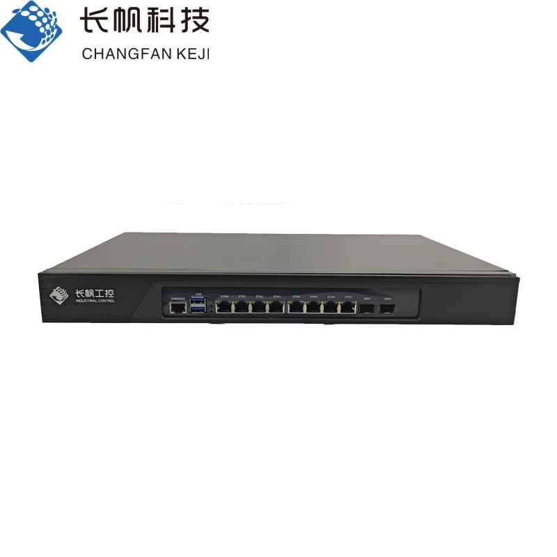 长帆科技CF-946-8L2S八电两万光机架式网安工控机