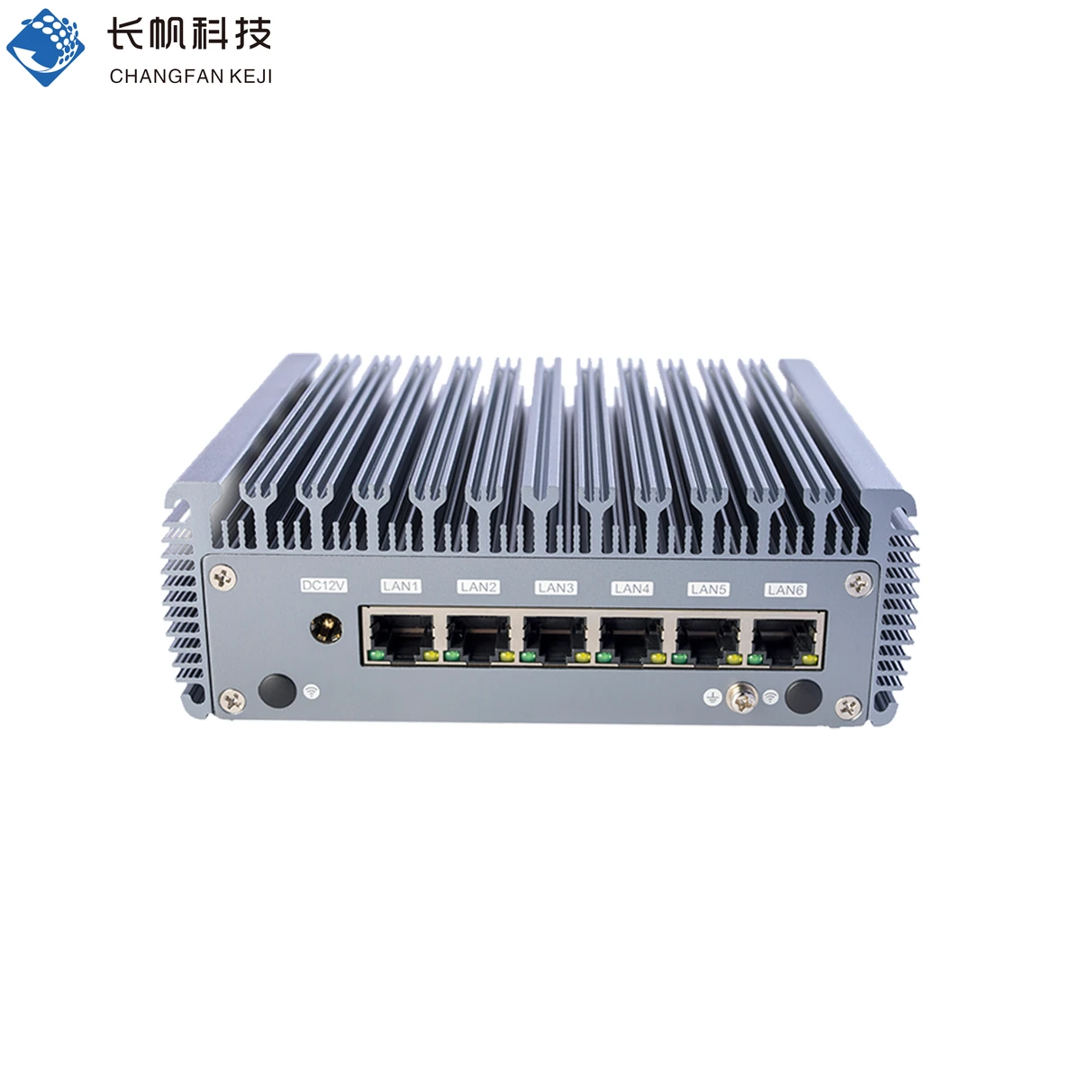 长帆科技CF-3865U-MN六网口迷你工控主机