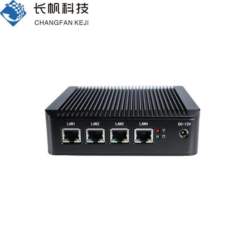 长帆科技CF-J4125-MN四网口迷你工控主机