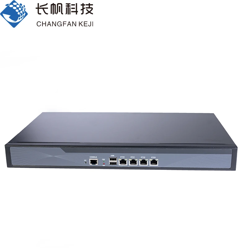 长帆科技CF-J1900-6L四网口机架式网安工控机